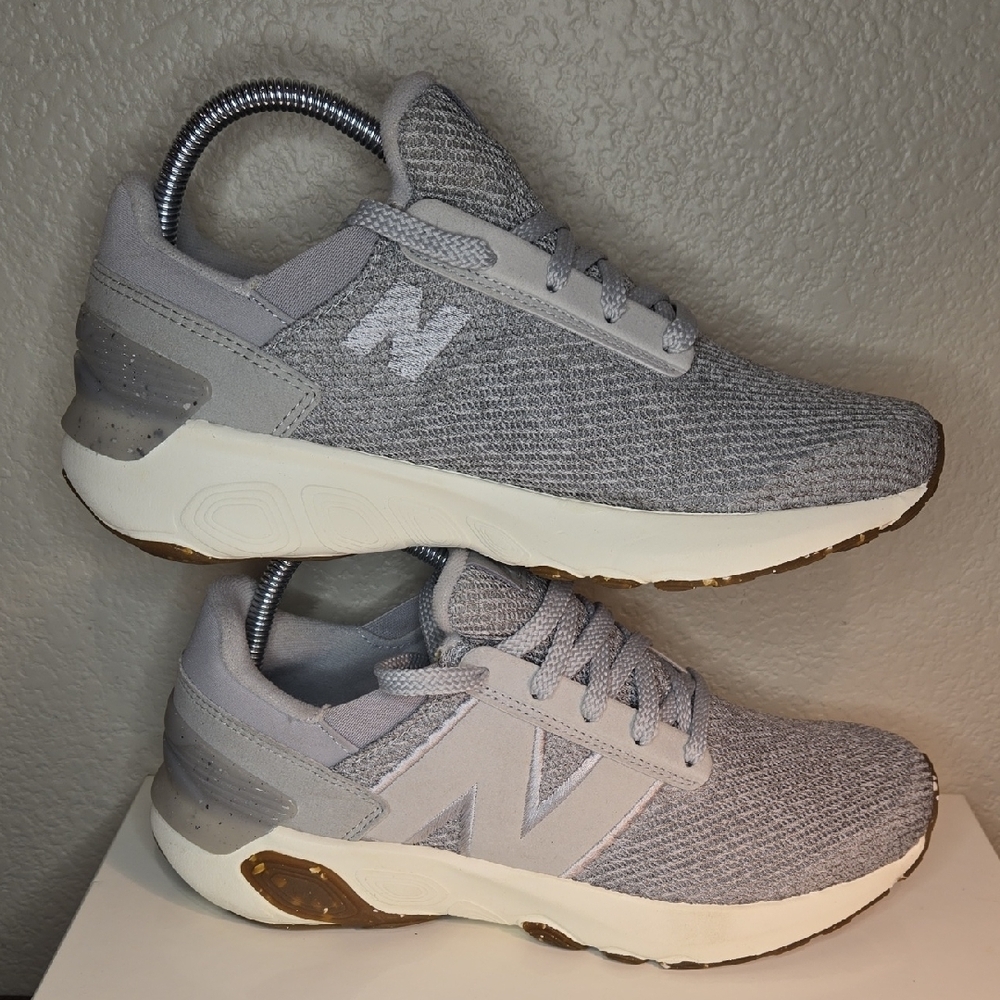 New Balance Fresh Foam X 1440 VI Light Gray Athletic Shoes - Picture 7 of 10